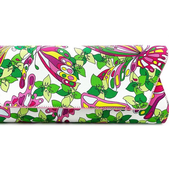 Trina Turk Handbags - Trina Turk Butterfly Printed Clutch Purse $150MSRP